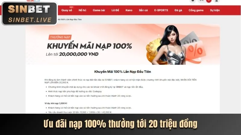 Nhận tiền thưởng 365bet Casino